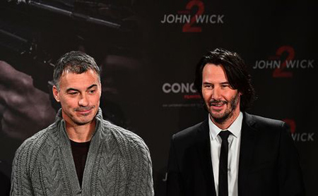 Chad Stahelski and Keanu Reeves